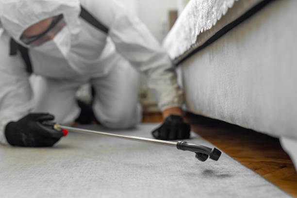Professional Mosquito Control technician working in Berlin, MD